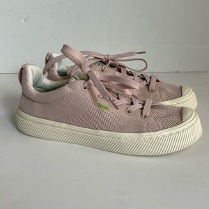 Cariuma Ibi rose knit lace sneaker men’s 8 women’s 9.5